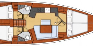 Oceanis 45 plan  